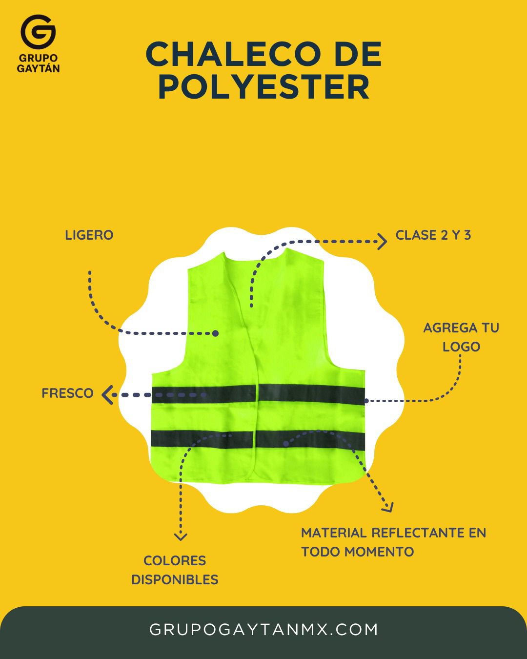 Chaleco polyester
